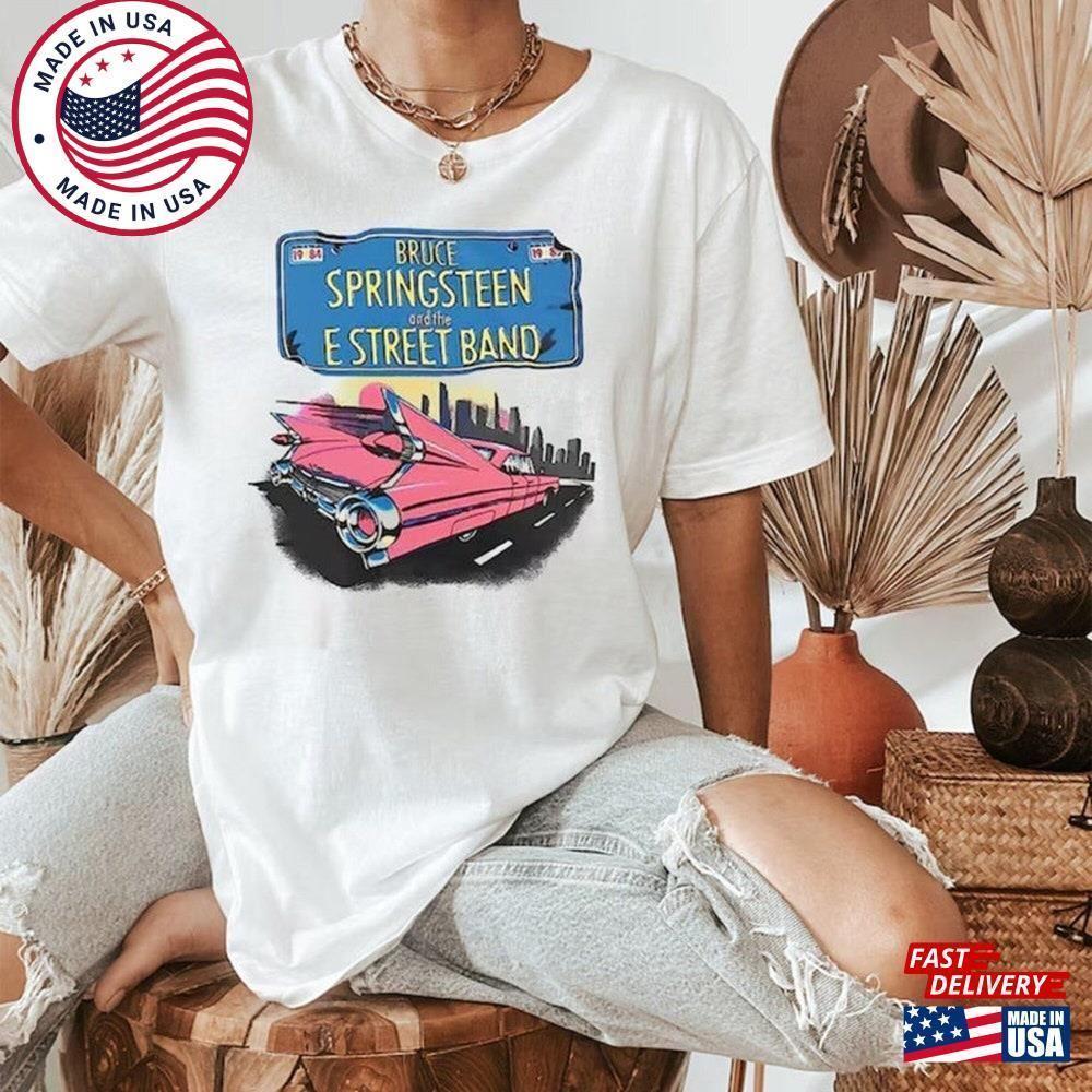 Bruce Springsteen T-Shirt  1980S Born In The Usa Tour   Unisex
